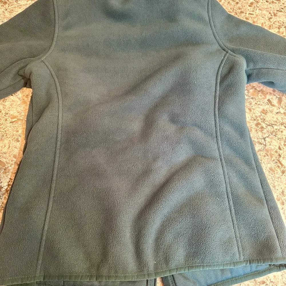 Columbia Forest Green Hybrid Fleece Jacket - Picture 7 of 9